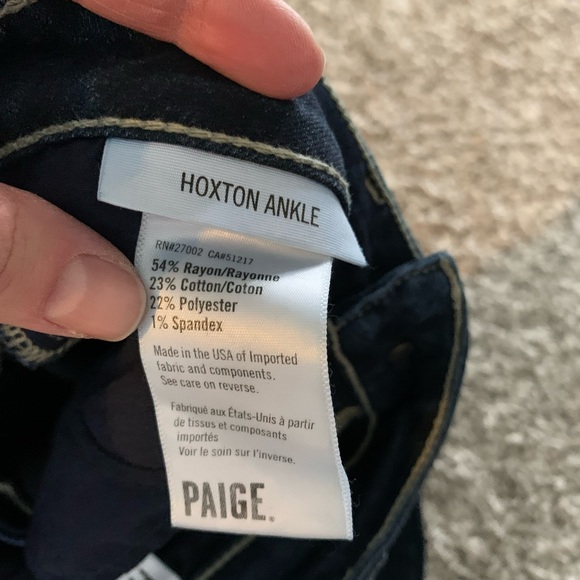 Paige Denim Hoxton Ankle Jeans - Picture 4 of 5